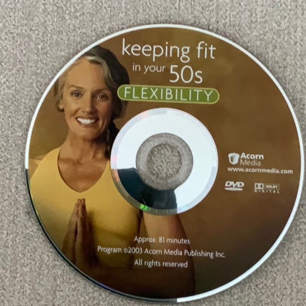 Keeping Fit in Your 50s FLEXIBILITY DVD